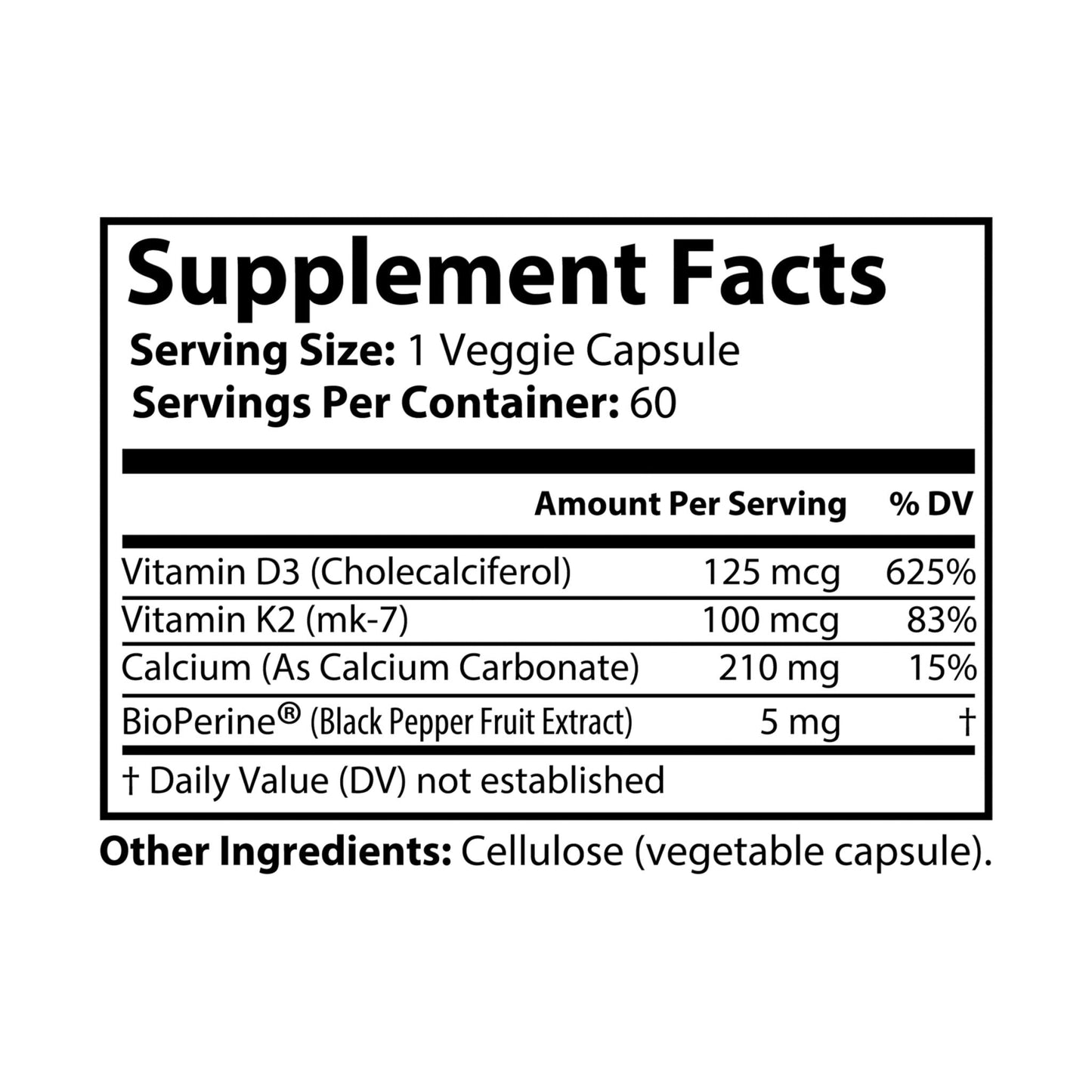 Vitamin K2 and D3 Supplement ADVANCE VITAMINS (60 Capsules) Must-have Vitamin K2 and D3 Supplement formulated to deliver synergistic benefits that support strong bones, a resilient heart, and optimal muscle and immune function.