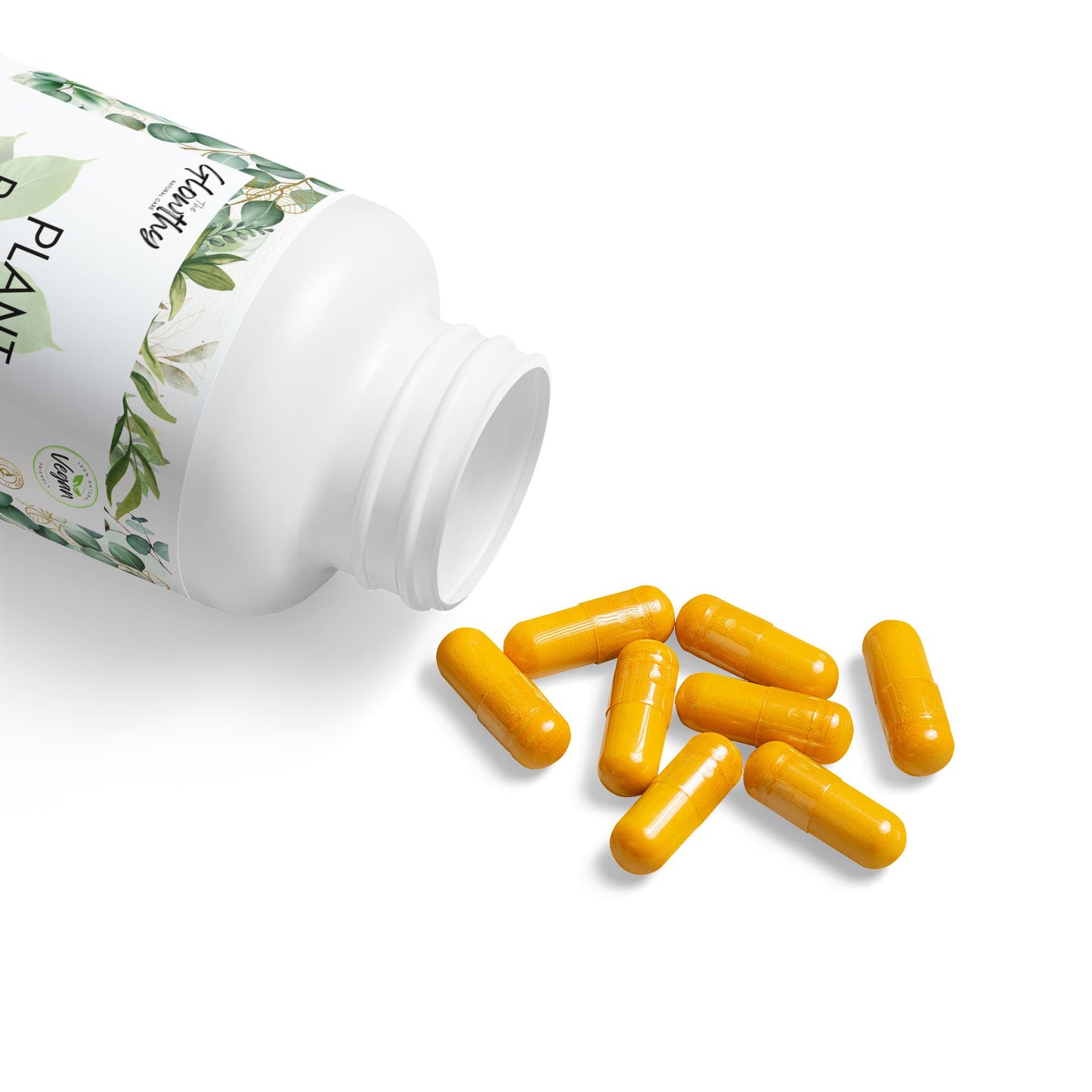 PLANT BOOST+ TURMERIC with BioPerine® (Black Pepper Fruit Extract) Supplement (60 Capsules)