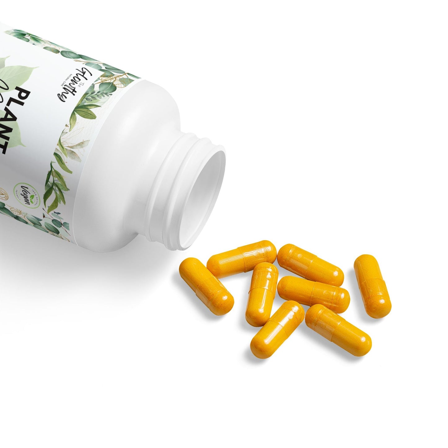Turmeric with BioPerine Supplement PLANT BOOST+ Organic Turmeric with BioPerine supplement to enhance recovery, antioxidant support, and muscle function. Vegan, non-GMO, USA-made, 60 capsules.