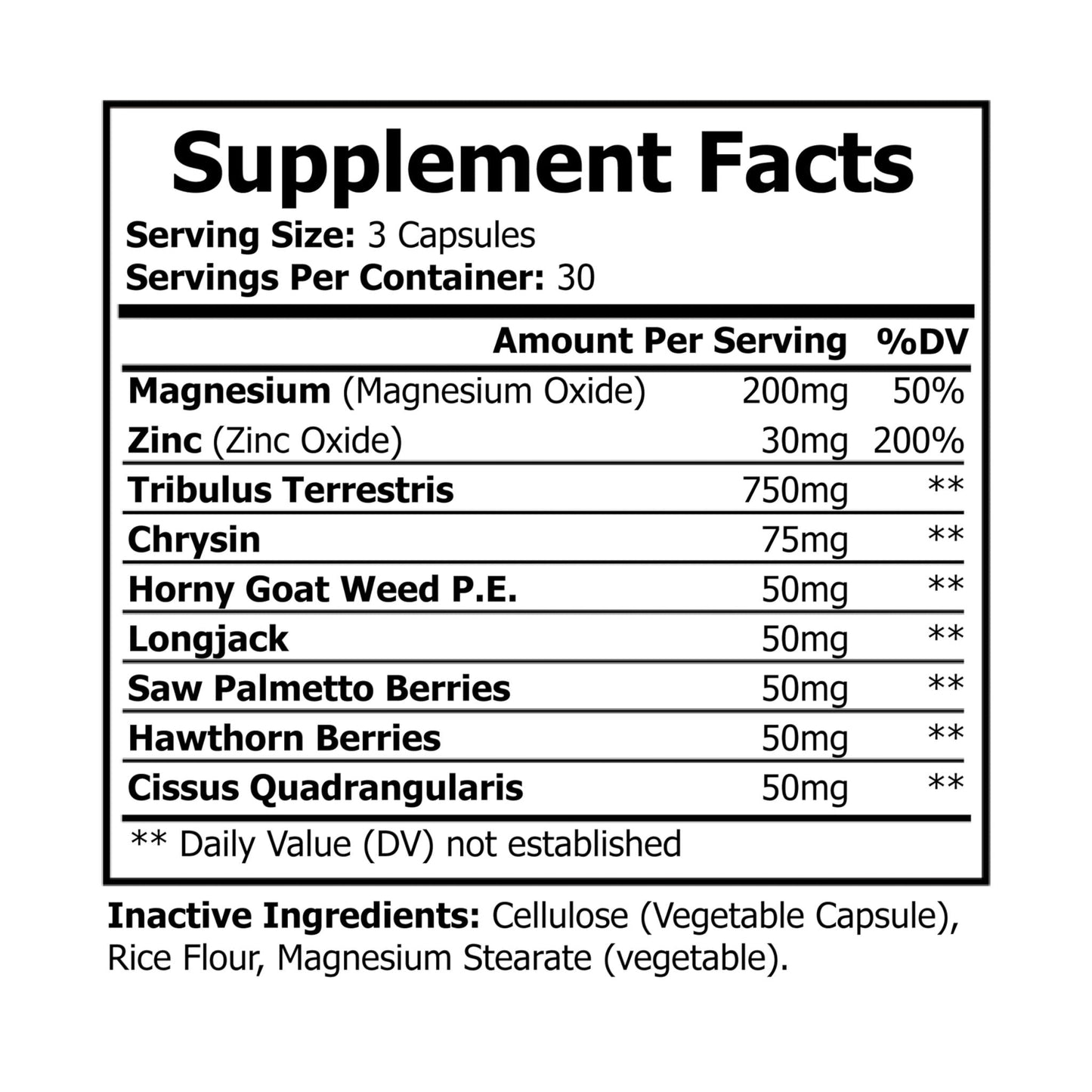 Magnesium Zinc Supplement MINERAL BOOST+ to boost Exercice Performance, bottle with 90 capsules supporting athletic performance and bodybuilding, vegan-friendly and non-GMO.