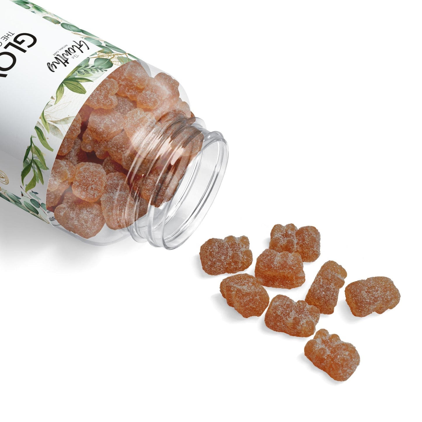 Multivitamin Daily Gummies for adults GLOWMIES Multivitamin Gummies for Adults in a bottle, 60 gummies, deliver essential vitamins, minerals, and antioxidants that support energy, immunity, metabolism, and overall vitality. supports energy, hair health, non-GMO, corn-free, FDA and GMP certified.