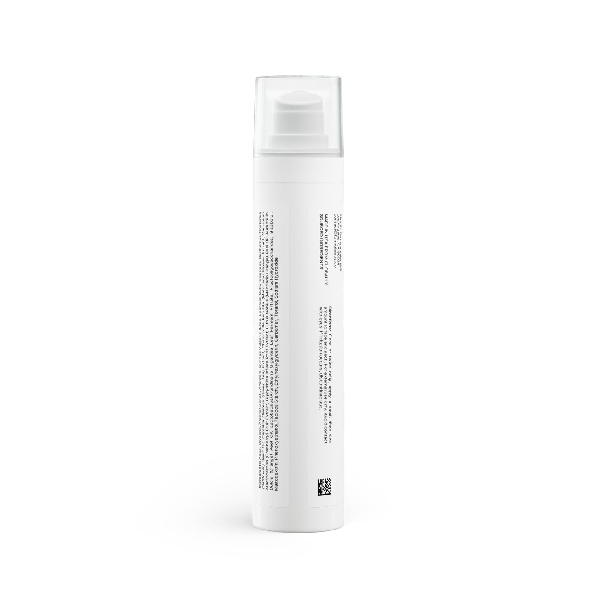 GLOWTHY+ Skin Booster Moisture Balance Gel, 1.7oz white plastic bottle with airless pump.
