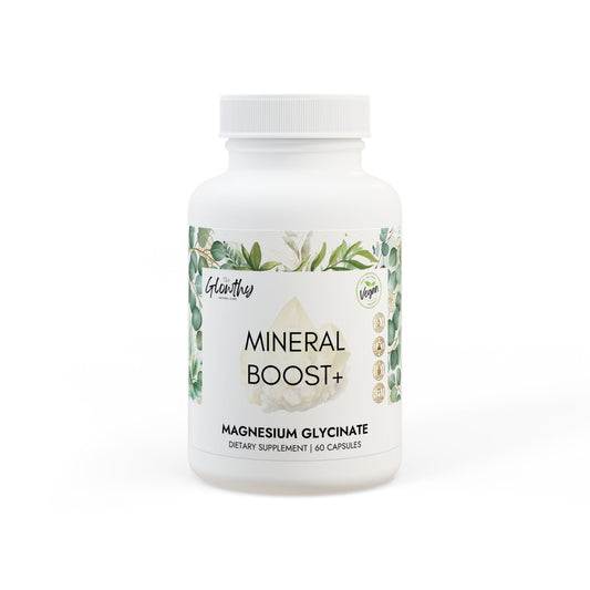MINERAL BOOST+ Magnesium Glycinate Supplement (60 Capsules)