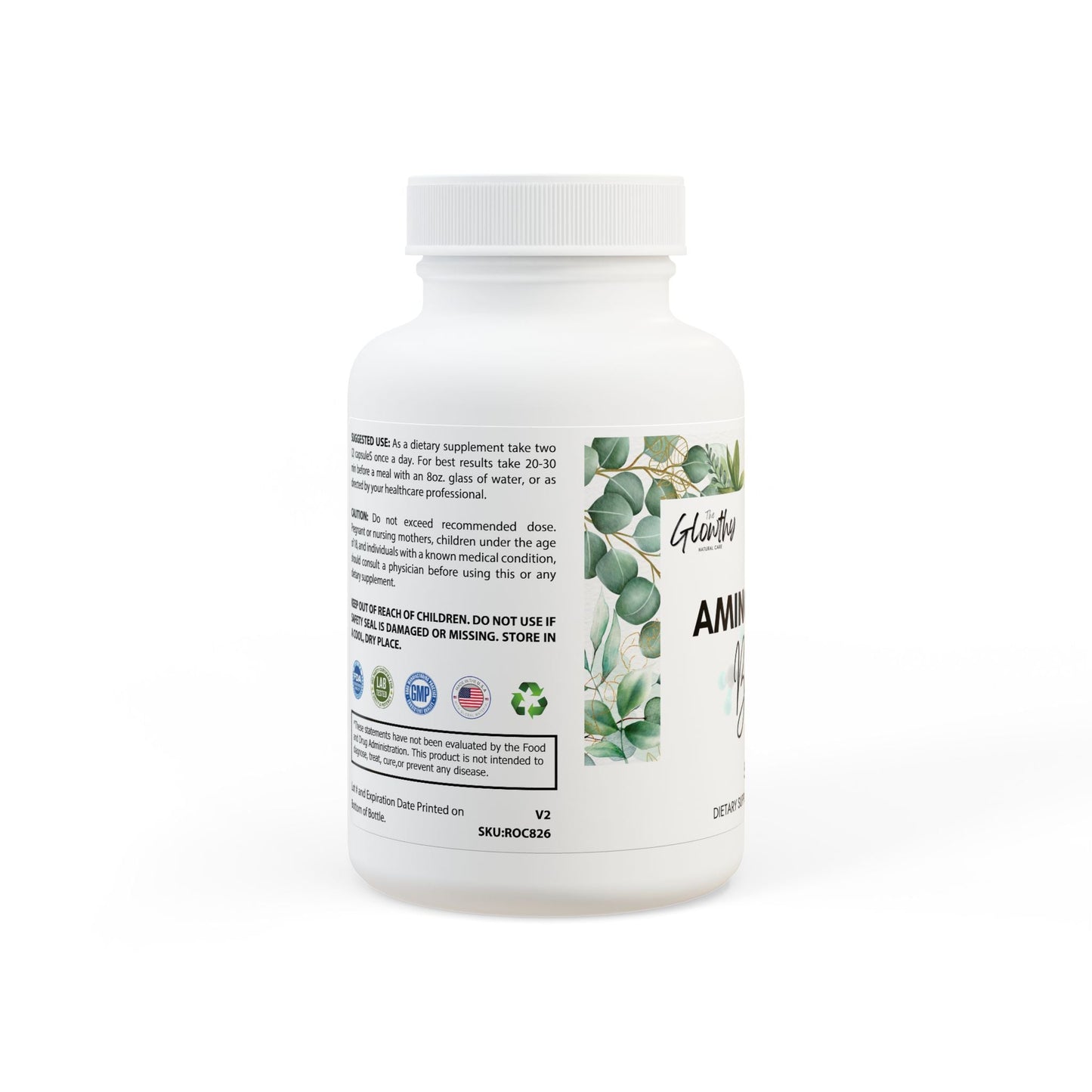 Amino Acid supplement AMINO ACID BOOST+ 5-HTP supplement helps your body feel rested and well-balanced. Formulated to support healthy sleep, Best Sleepwell supplement, Supplement with 60 capsules for healthy sleep support, non-GMO, corn and lactose-free.