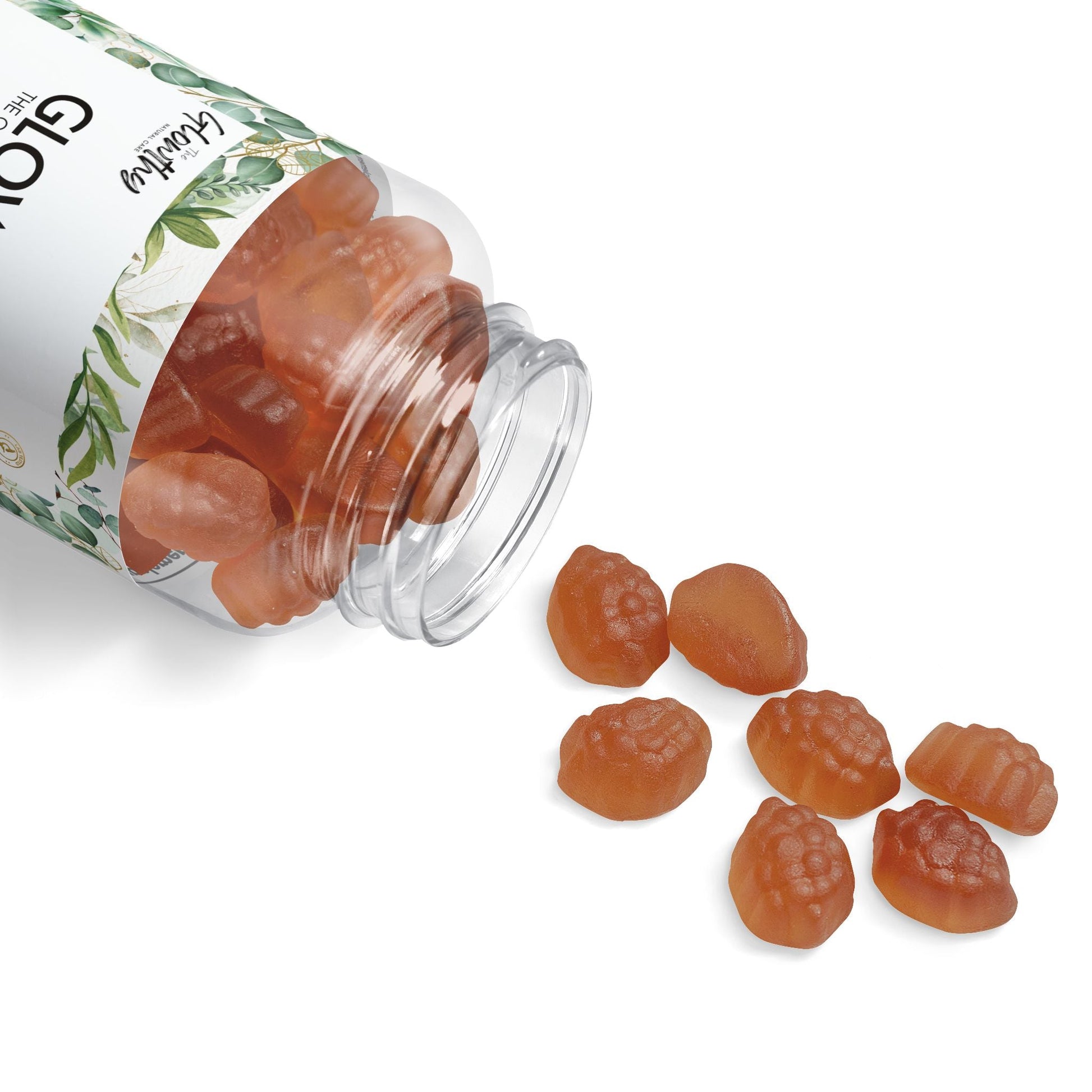 Sleep Well Melatonin Gummies GLOWMIES Sleep Well Gummies designed to enhance sleep, support healthy sleep patterns, provide antioxidant support and promote healthy circadian rhythms, bottle with 60 gummies