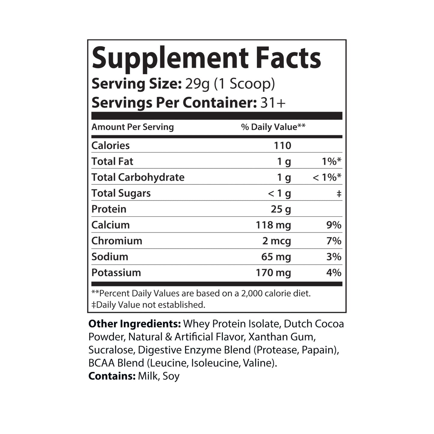 Whey Isolate Protein supplement by FITNESS & GLOW (907g, 2lb) for muscle building and recovery.