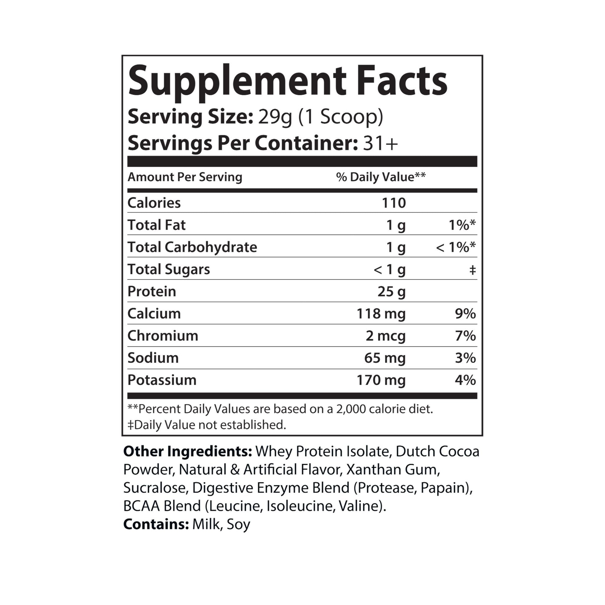 Whey Isolate Protein supplement by FITNESS & GLOW (907g, 2lb) for muscle building and recovery.