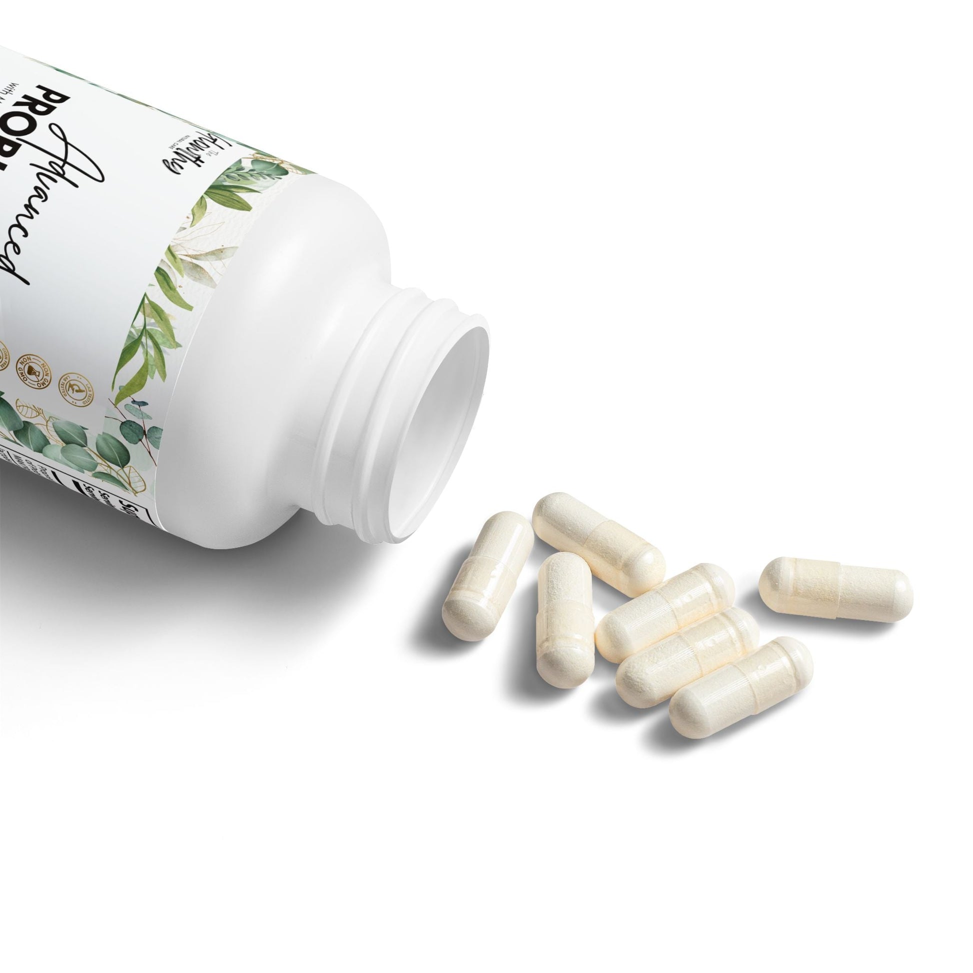 Probiotics benefits - ADVANCE PROBIOTICS Supplement (60 Capsules), upports good bacteria in the digestive tract, athletic performance and reduces muscle damage.