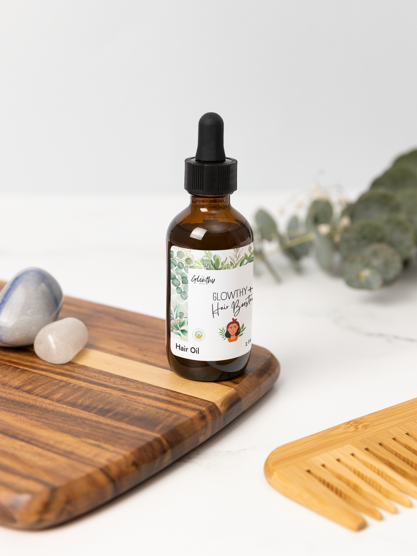 GLOWTHY+ HAIR BOOSTER Hair Oil, 2oz