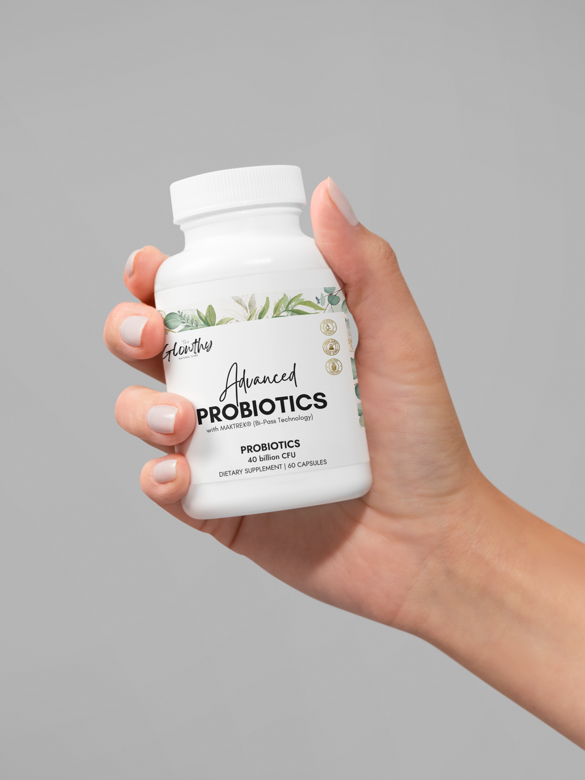 Probiotics benefits - ADVANCE PROBIOTICS Supplement (60 Capsules), upports good bacteria in the digestive tract, athletic performance and reduces muscle damage.